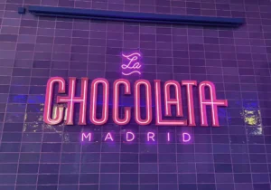Letrero Neon Principal La chocolata