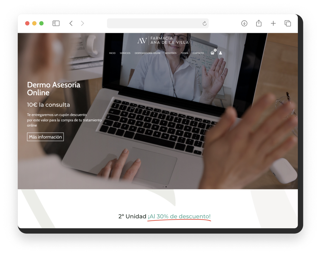 Home Farmacia Ana de la Villa