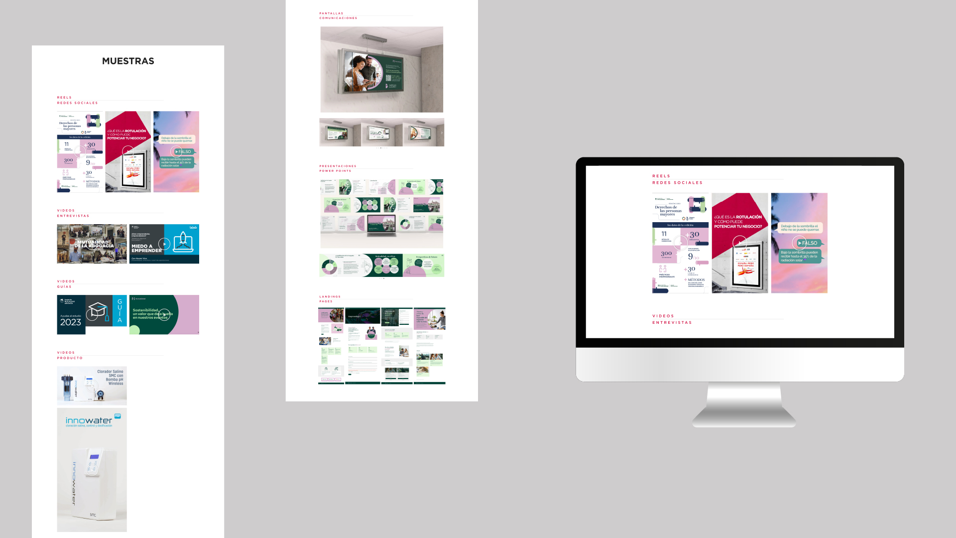 landing page